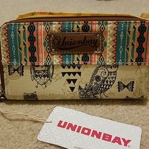 Unionbay Owl Wristlet Wallet